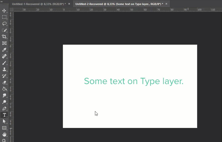 change text in ps.gif